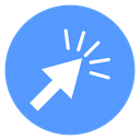 Cursor Click Motion icon