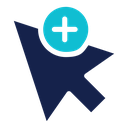 Cursor plus icon