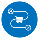 Customer journey icon