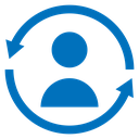 Customer retention icon