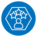 Customer satisfaction icon
