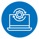 Data processing icon