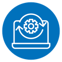 Data processing icon