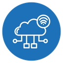 Data streaming icon