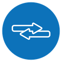 Data transfer 2 icon