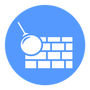 Demolition Color Filled icon