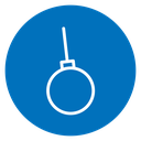 Demolition ball icon