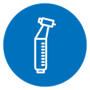 Dental nozzle drill icon