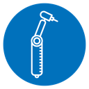 Dental nozzle drill icon