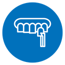 Dental veneer icon