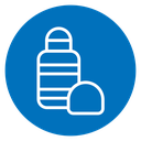Deodorant roll on icon