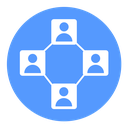 Dependency Color Filled icon