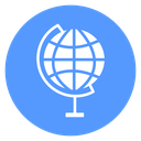 Desk Globe Stand icon