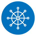 Dharmachakra Color Filled icon