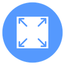 Diagonal Expand Arrows icon