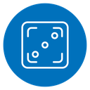 Dice three 3 icon