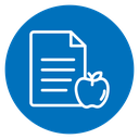 Diet plan icon
