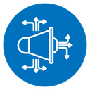 Digital campaign icon