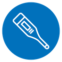 Digital thermometer icon