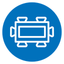 Dining table icon