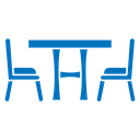 Dinner table icon
