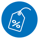 Discount tag icon