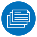 Document papers pile icon