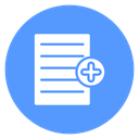 Document Plus Badge icon