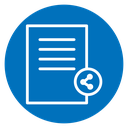 Document share icon