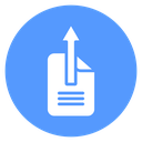 Document Upload Arrow icon