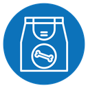 Dog food icon