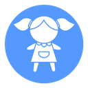 Doll Color Filled icon