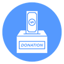 Dollar Donation Box icon