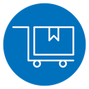Dolly flatbed 3 icon