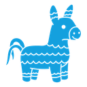 Donkey pinata icon