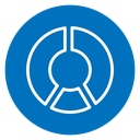 Donut chart 2 icon
