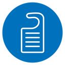 Door hanger icon