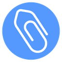 Double Loop Paperclip icon