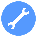 Double Open Wrench Color Filled icon