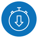 Down time icon