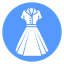 Dress Color Filled icon