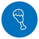 Drumstick bite 3 icon