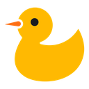 Duck vector icon