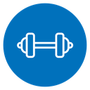 Dumbbell icon