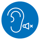 Ear deaf icon