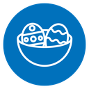 Easter eggs icon