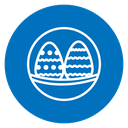 Easter eggs icon