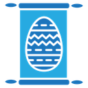 Easter Message Color Filled icon