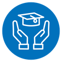 Education insurance icon