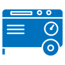 Electric generator icon